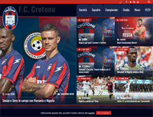 Tablet Screenshot of fccrotone.it